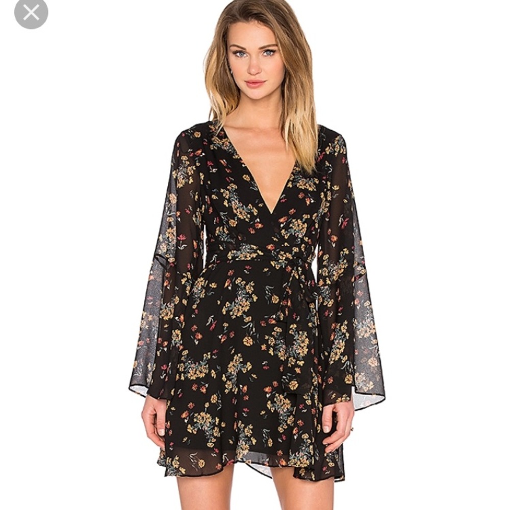 Free people lilou dress in in black